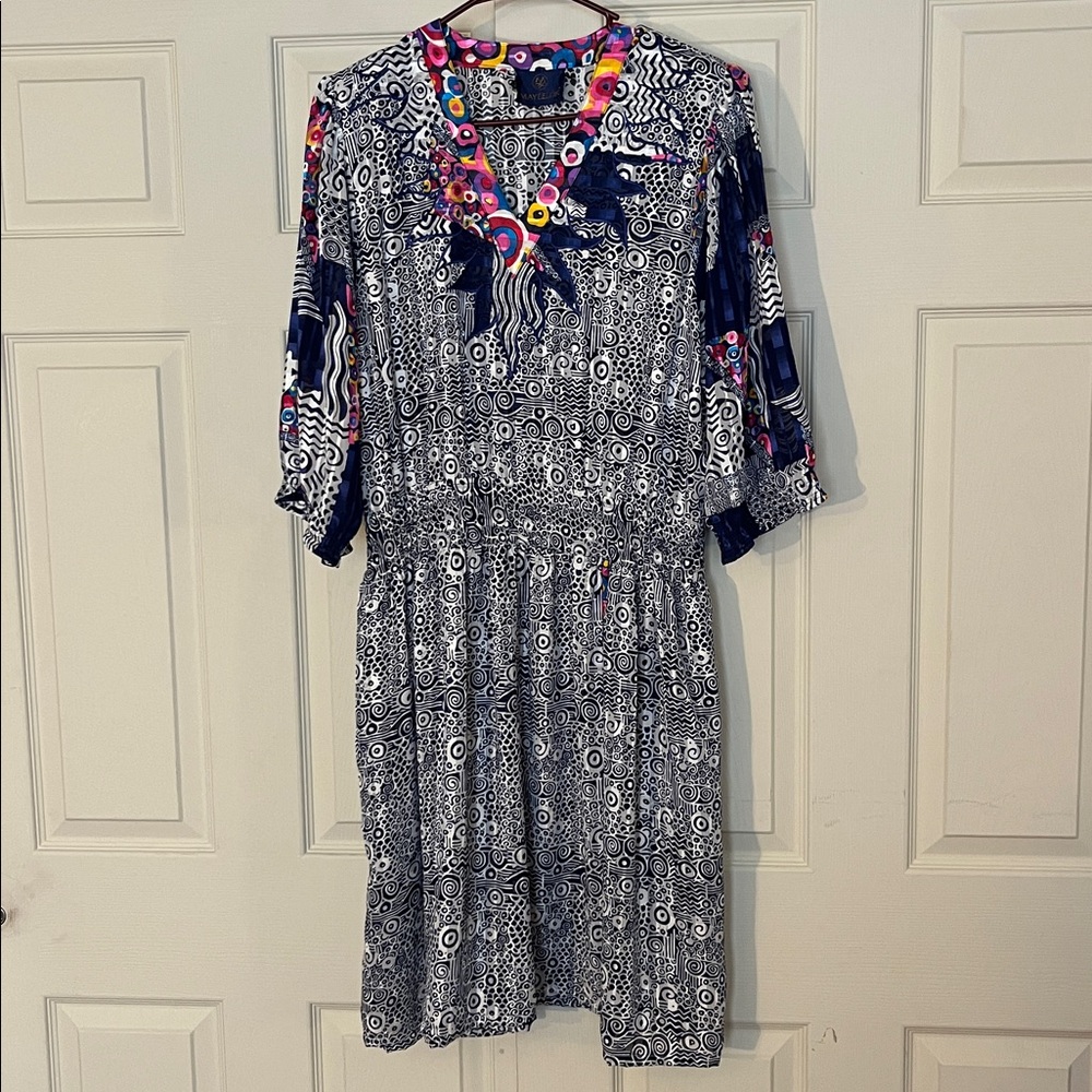 Colorful Patterned Dress
